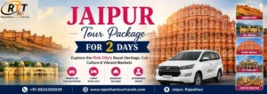 Jaipur Tour Package for 2 Days
