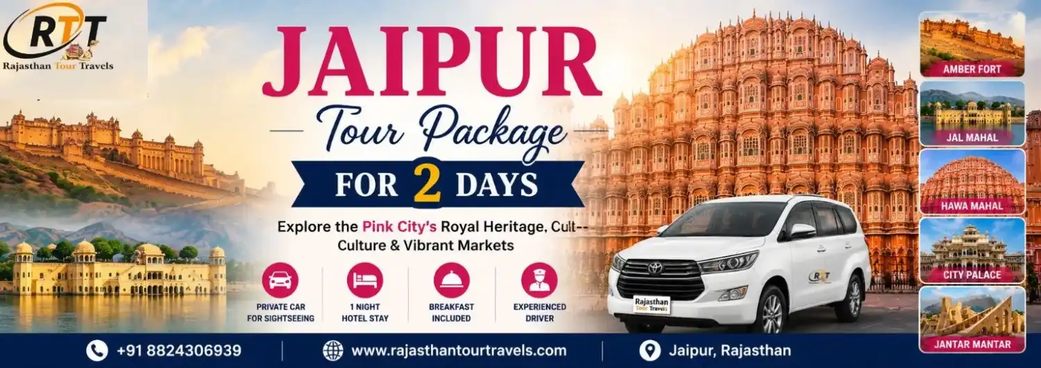 Jaipur Tour Package for 2 Days