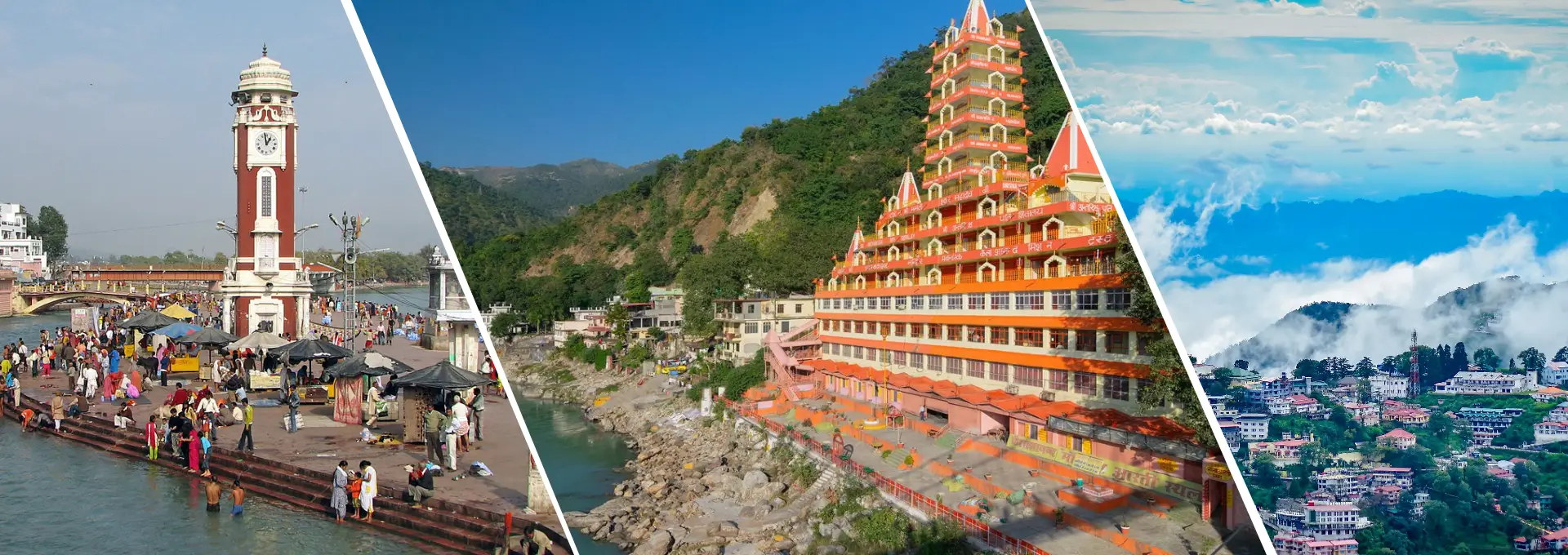 Haridwar, Rishikesh, and Mussoorie Tour Package 5 Night 6 Days