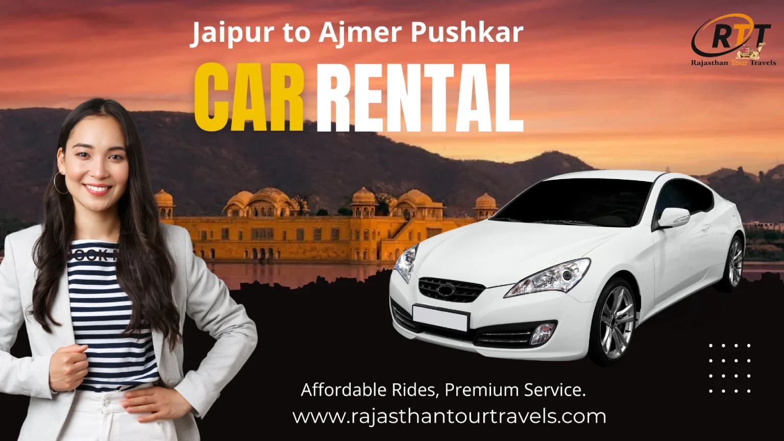 jaipur to ajmer pushkar car rental