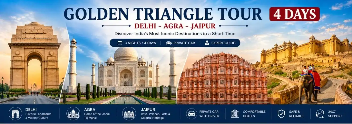 Golden Triangle Tour 4 days