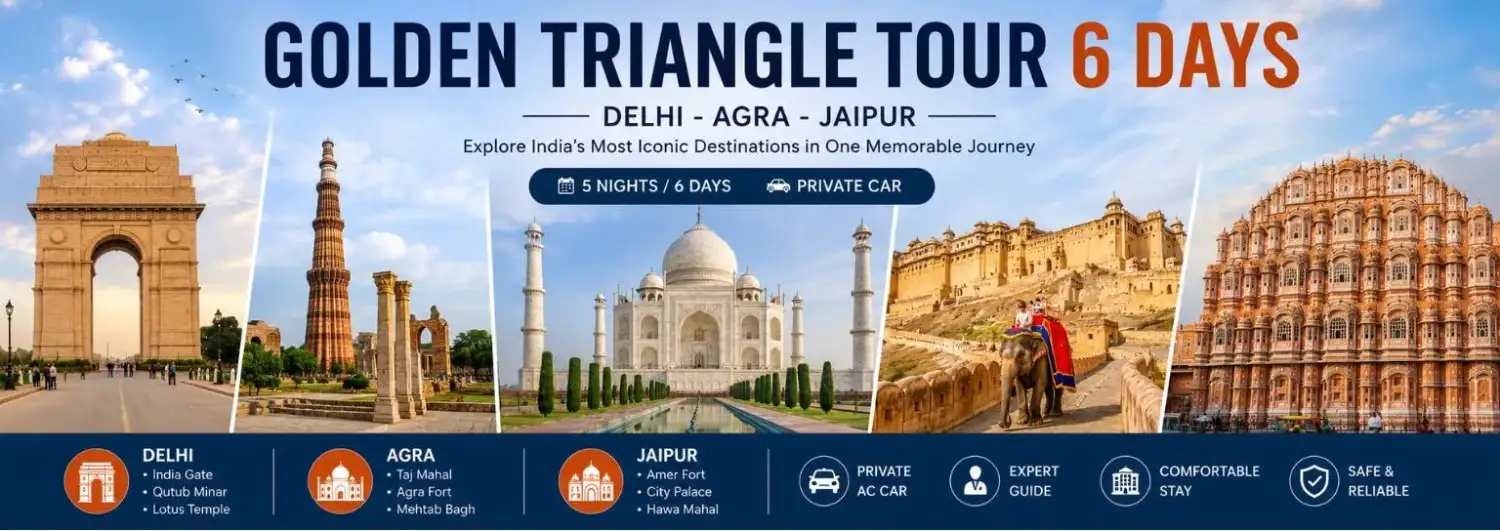 golden triangle tour 6 days