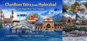 Chardham Yatra from Hyderabad tour package with Kedarnath Badrinath Gangotri Yamunotri temples