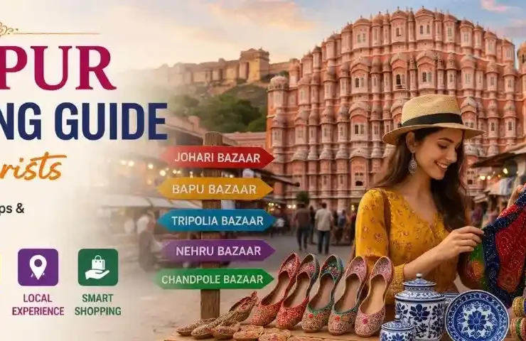 Jaipur shopping guide for tourists with famous markets shopping tips and things to buy in Jaipur Rajasthan