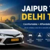 Jaipur to Delhi taxi service by Rajasthan Tour Travels with affordable cab booking