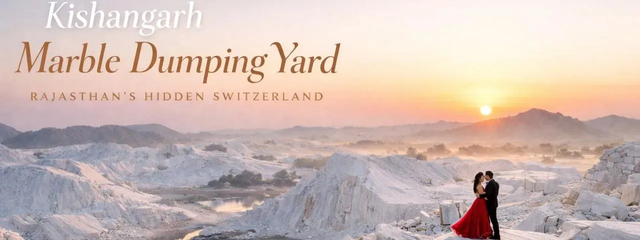 Kishangarh Marble Dumping Yard Rajasthan sunrise marble hills.