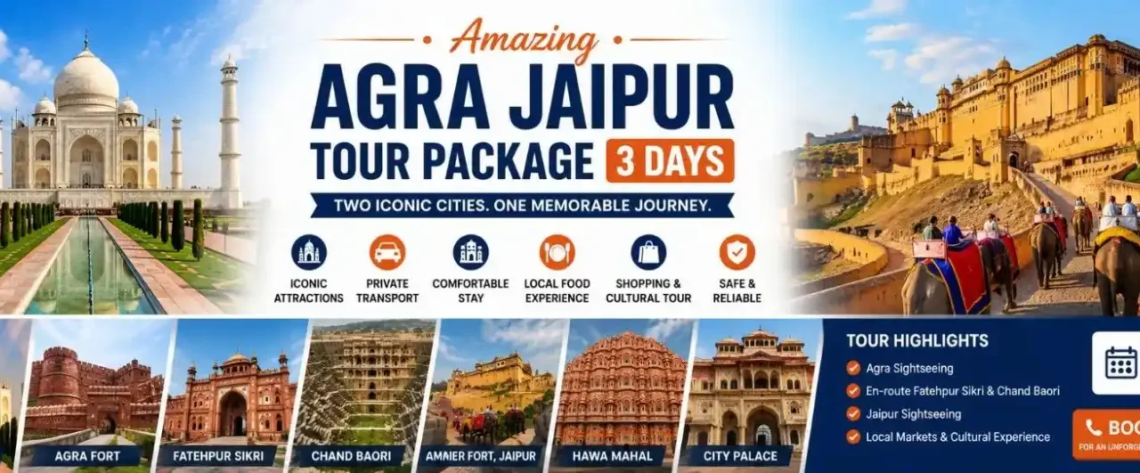 Agra Jaipur Tour Package 3 Days