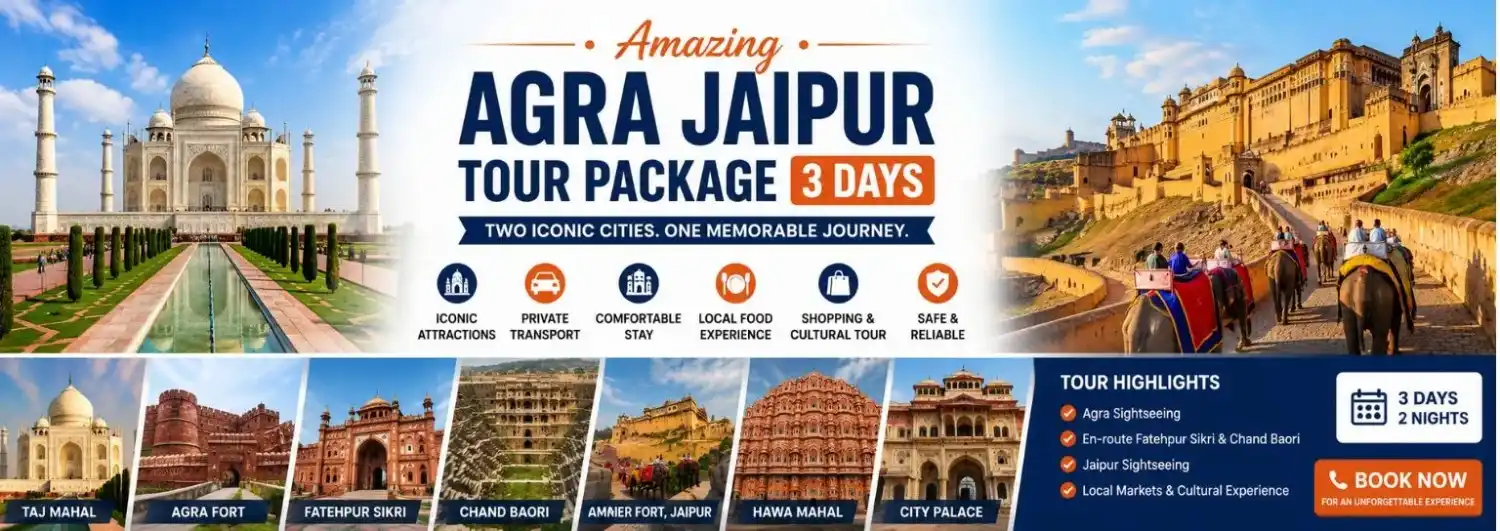 Agra Jaipur Tour Package 3 days