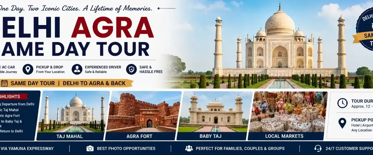 Agra Same Day Tour from Delhi