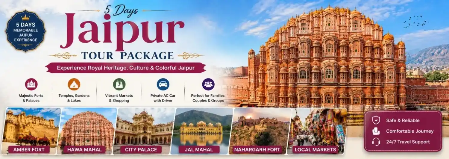 Jaipur 5 days tour package
