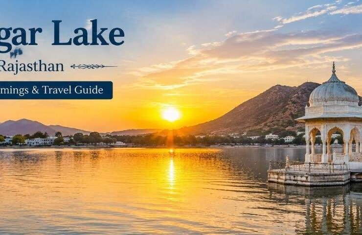 Ana Sagar Lake in Ajmer