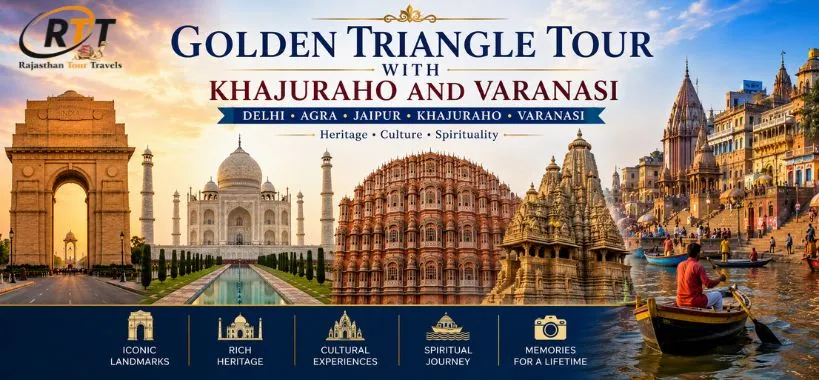 Golden Triangle Tour With Khajuraho And Varanasi