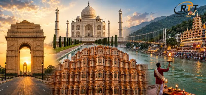 Golden Triangle Tour with Haridwar & Rishikesh