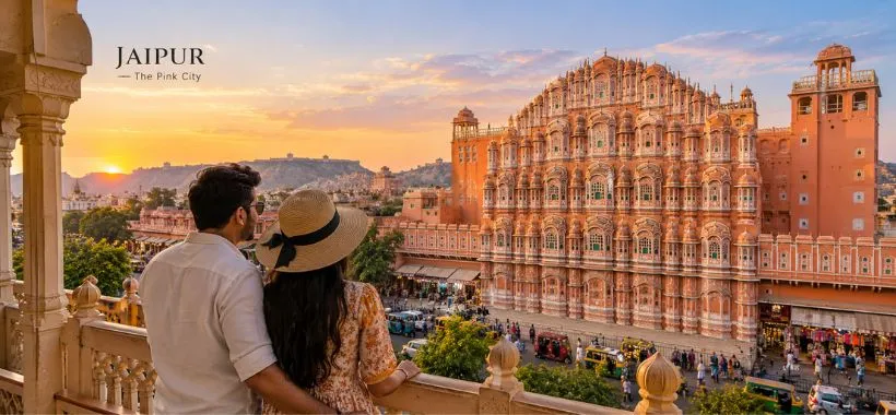 Jaipur Hawa Mahal – Rajasthan Tour for Couples