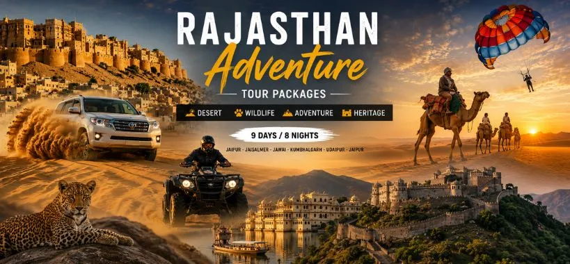 Rajasthan Adventure tour Packages