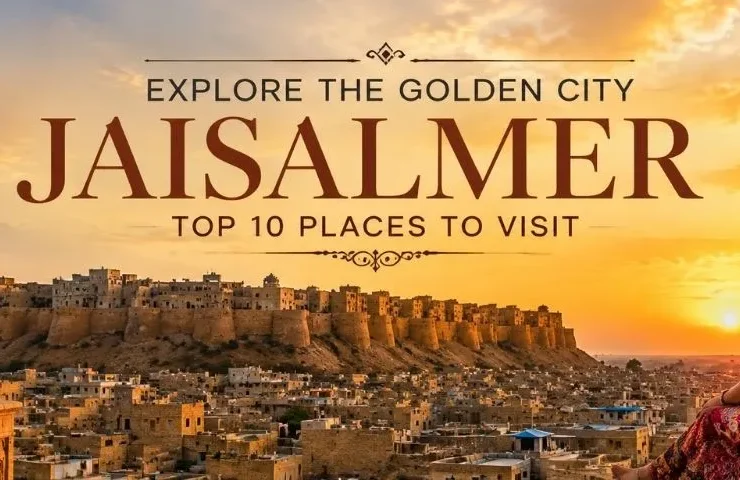 Places to Visit in Jaisalmer – Jaisalmer Fort at sunset