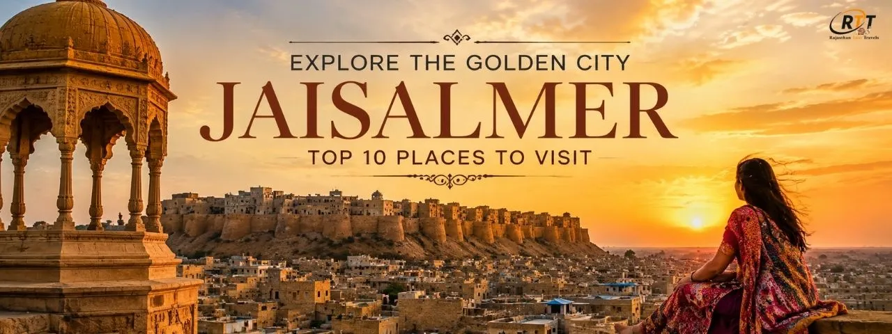 Places to Visit in Jaisalmer – Jaisalmer Fort at sunset