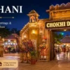 Chokhi Dhani Jaipur Rajasthani village with traditional lights and folk performers
