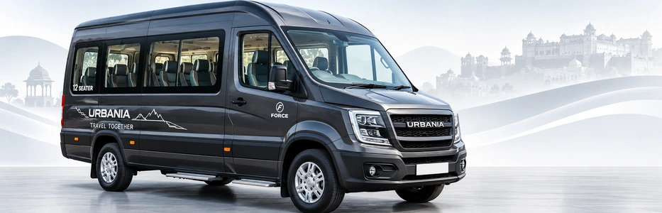 12 seater Force Urbania for comfortable group travel