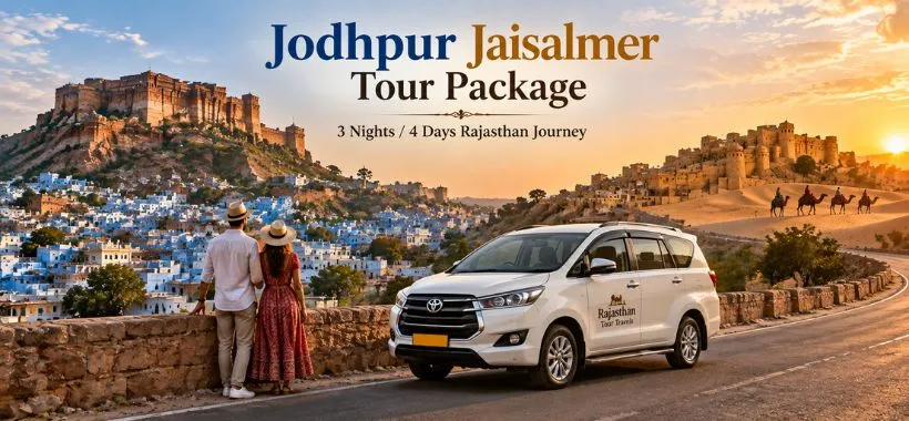 Jodhpur Jaisalmer Tour Package with Mehrangarh Fort and Jaisalmer Desert