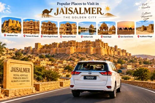 Popular places to visit in Jaisalmer