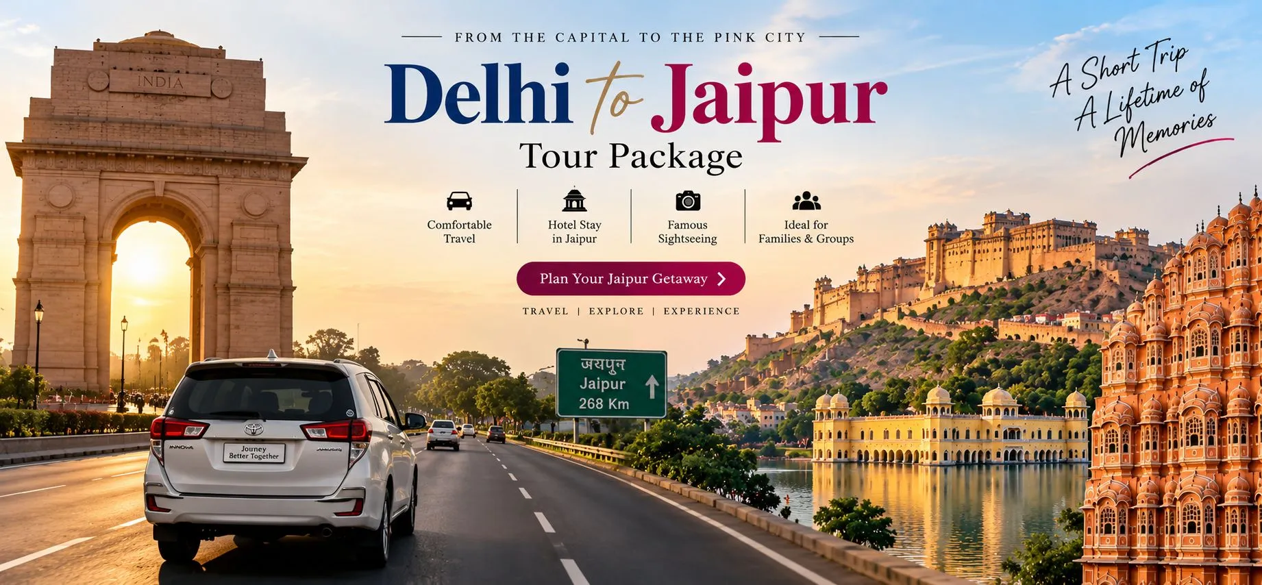 Delhi to Jaipur Tour Package