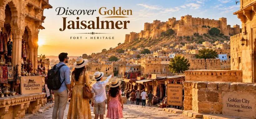 Discover Golden Jaisalmer with Jaisalmer Fort and historic heritage