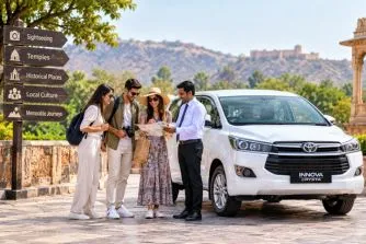 Full-day sightseeing by car with professional driver