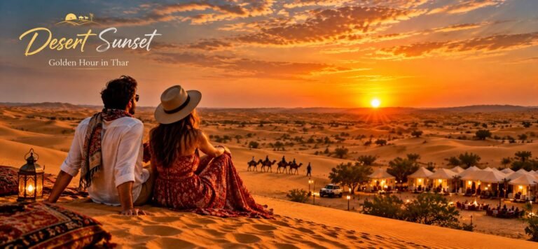 Jaisalmer Desert Tour featuring Thar Desert dunes and desert camp