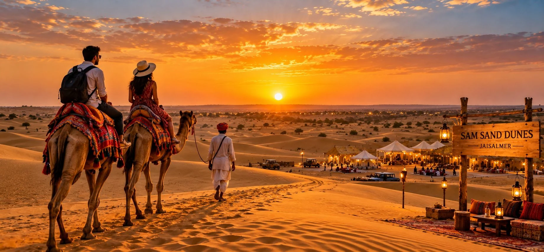 Sam Sand Dunes camel safari Jaisalmer