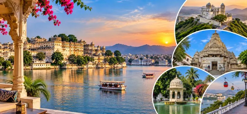 Udaipur tour package for 3 days with City Palace and Lake Pichola