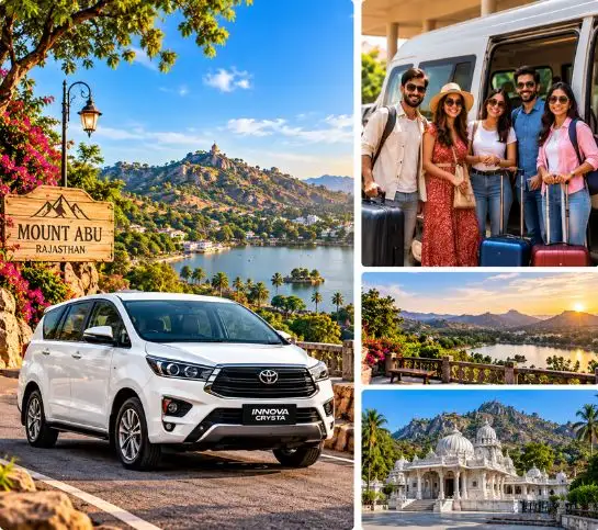 Mount Abu car rental with Driver