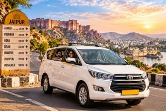 Outstation taxi from Jaipur