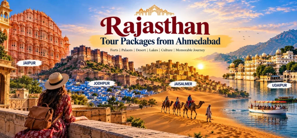 Rajasthan Tour Packages from Ahmedabad