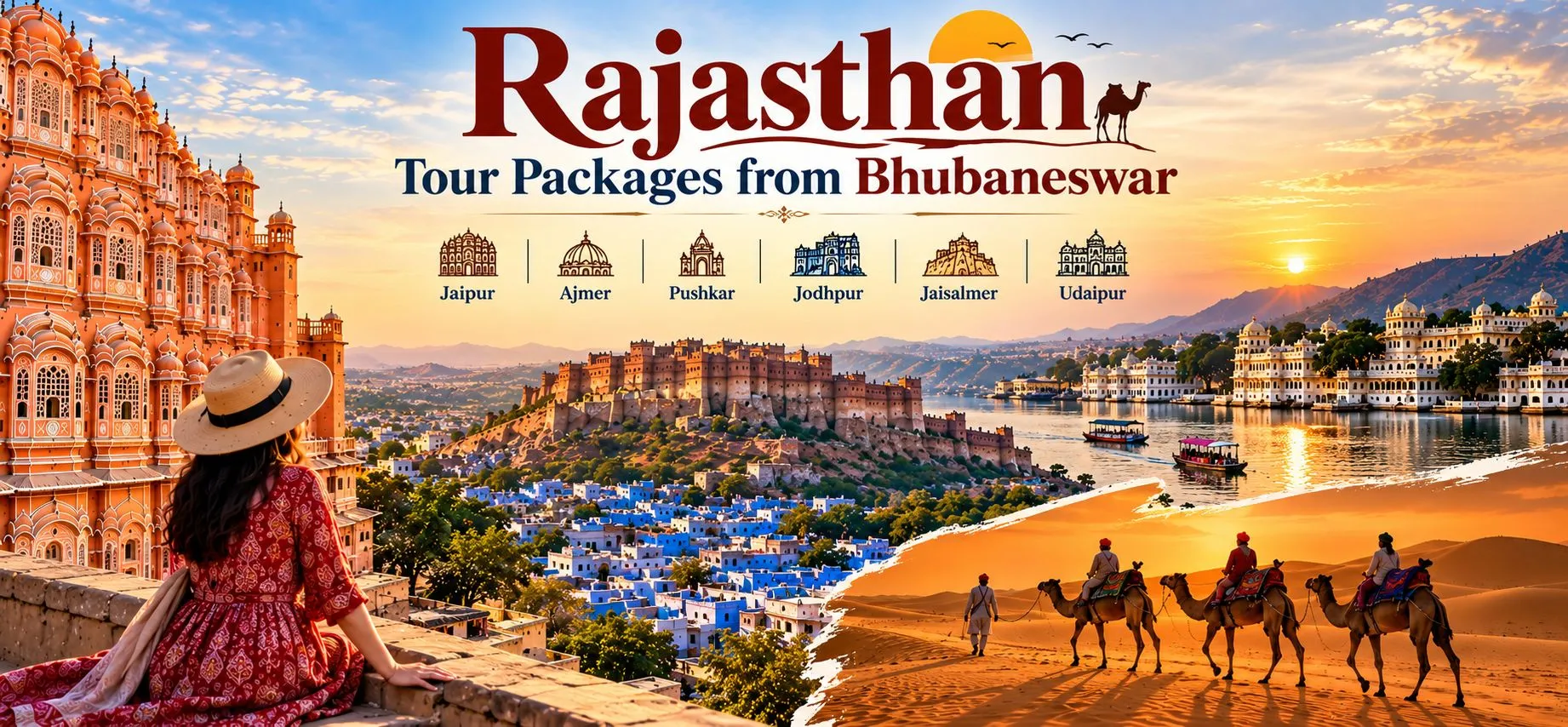 Rajasthan Tour Packages from Bhubaneswar