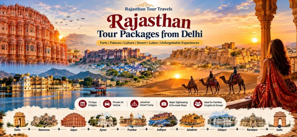 Rajasthan Tour Packages from Delhi