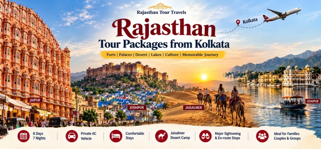 Rajasthan Tour Packages from Kolkata