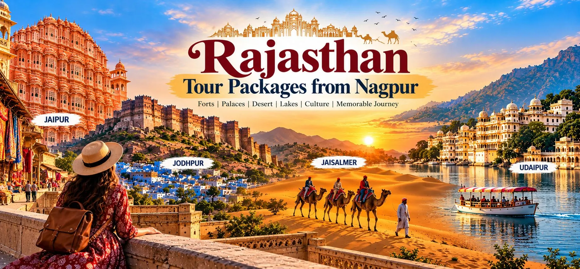 Rajasthan Tour Packages from Nagpur
