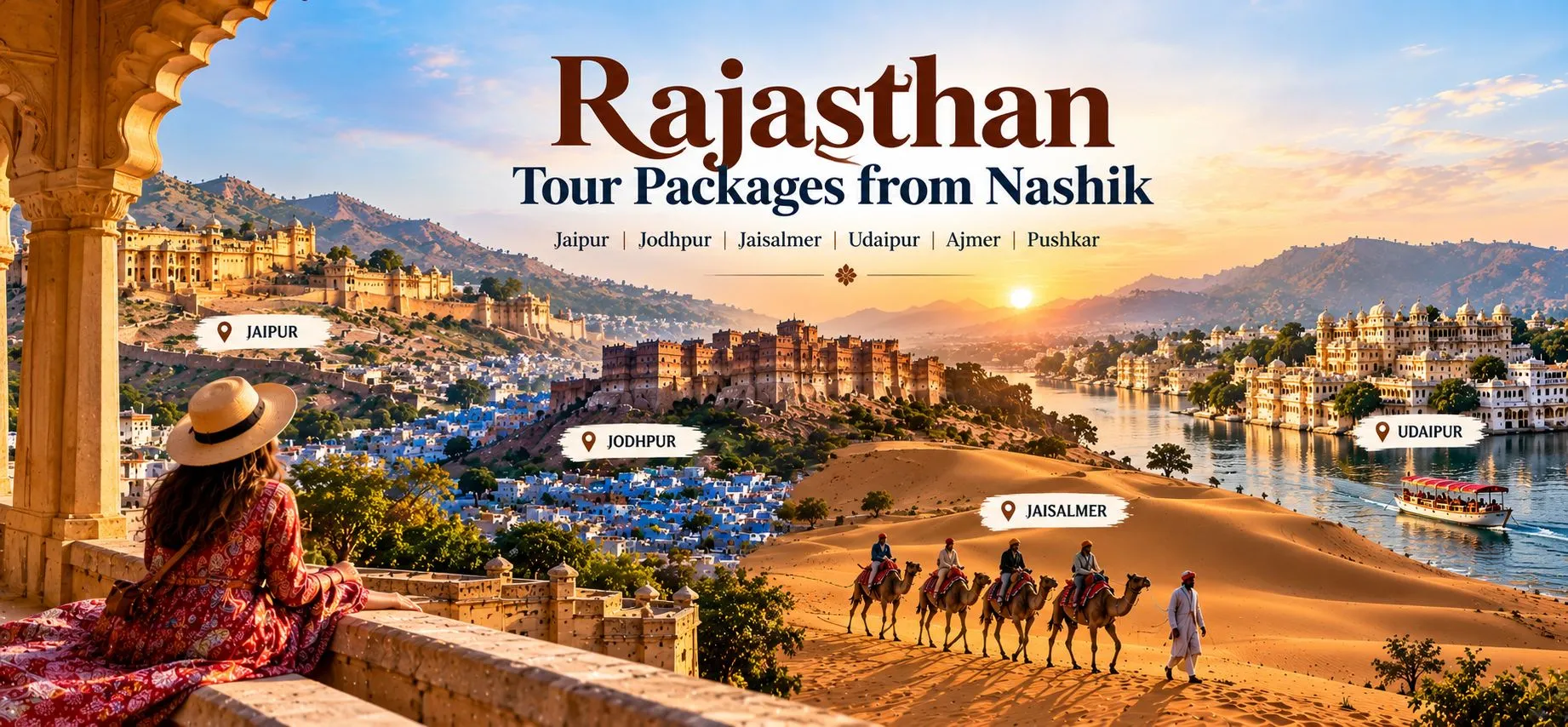 Rajasthan Tour Packages from Nashik