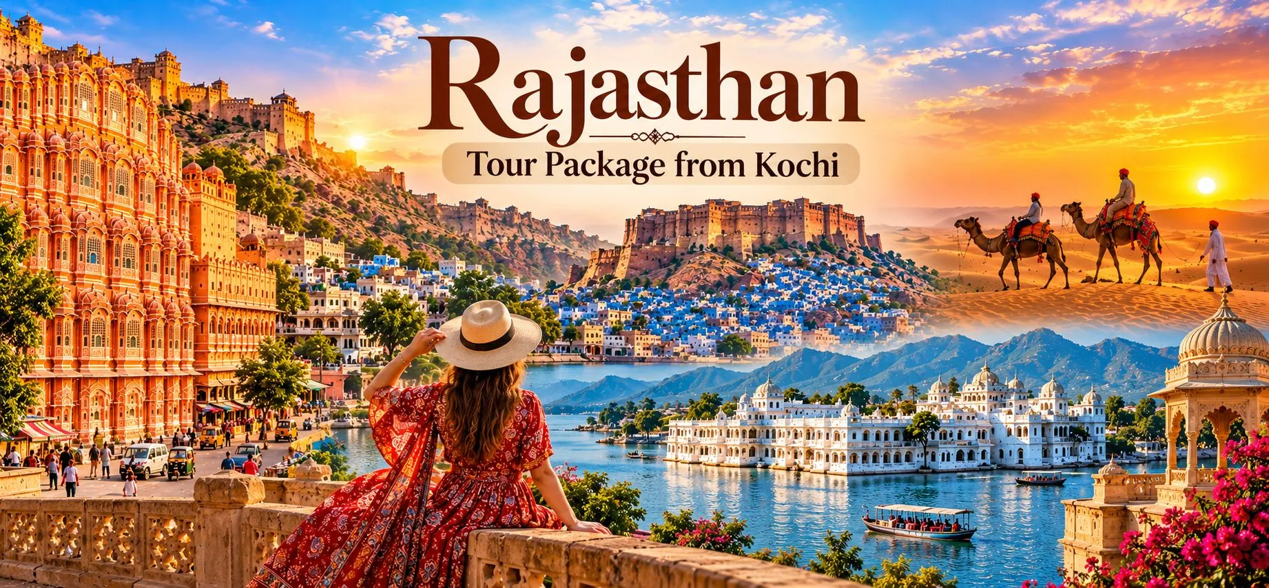 Rajasthan tour package from Kochi