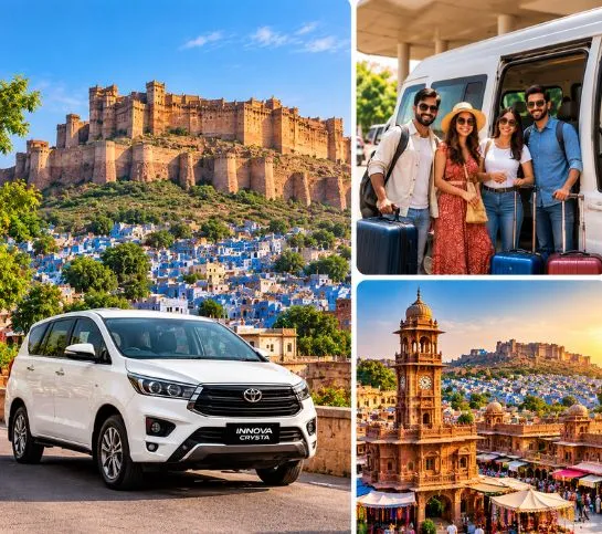 Jodhpur car rental with Innova Crysta