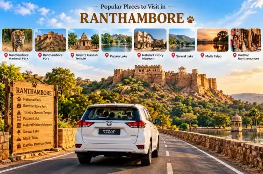 Popular places to visit in Ranthambore