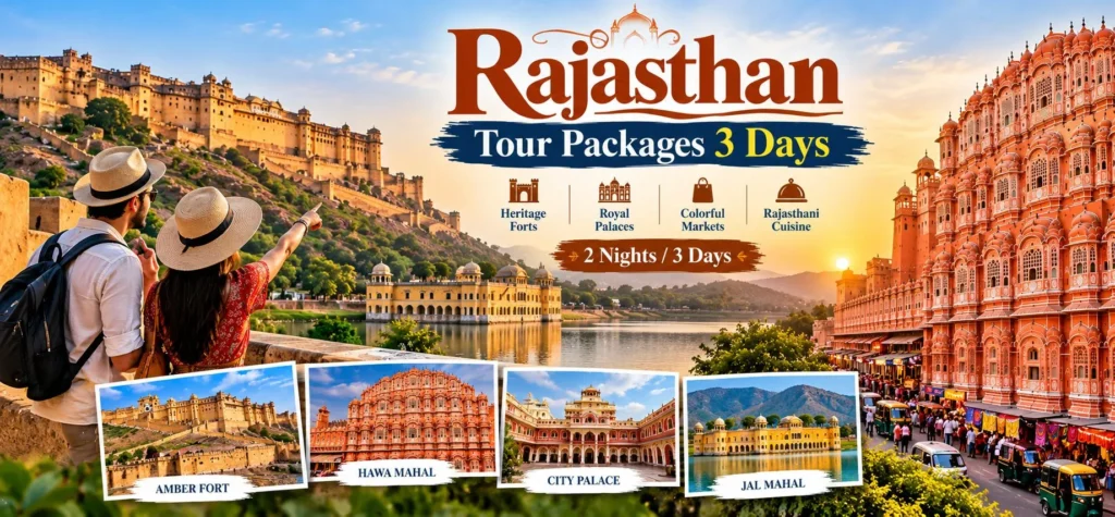 Rajasthan Tour Packages 3 Days